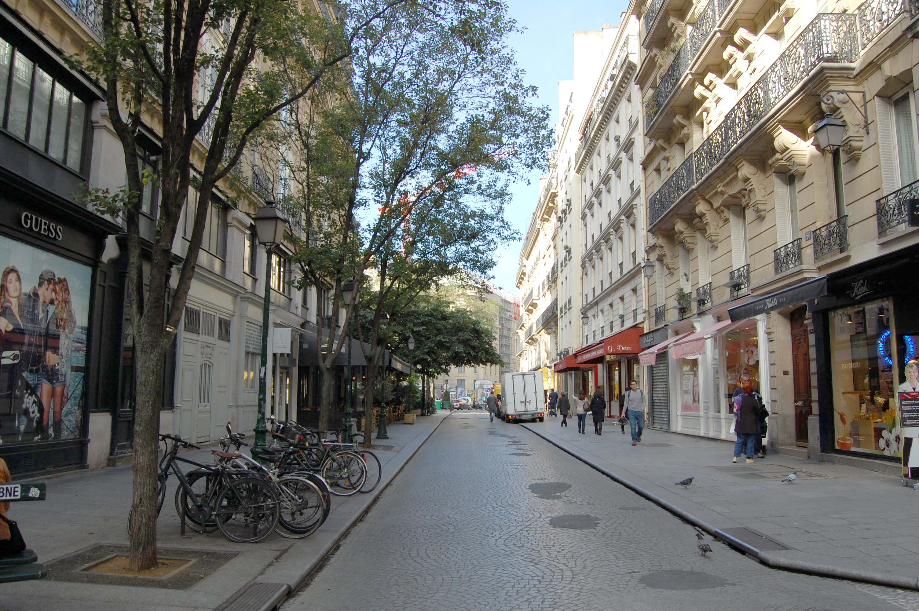 Rue Montorgueil Paris historic market street