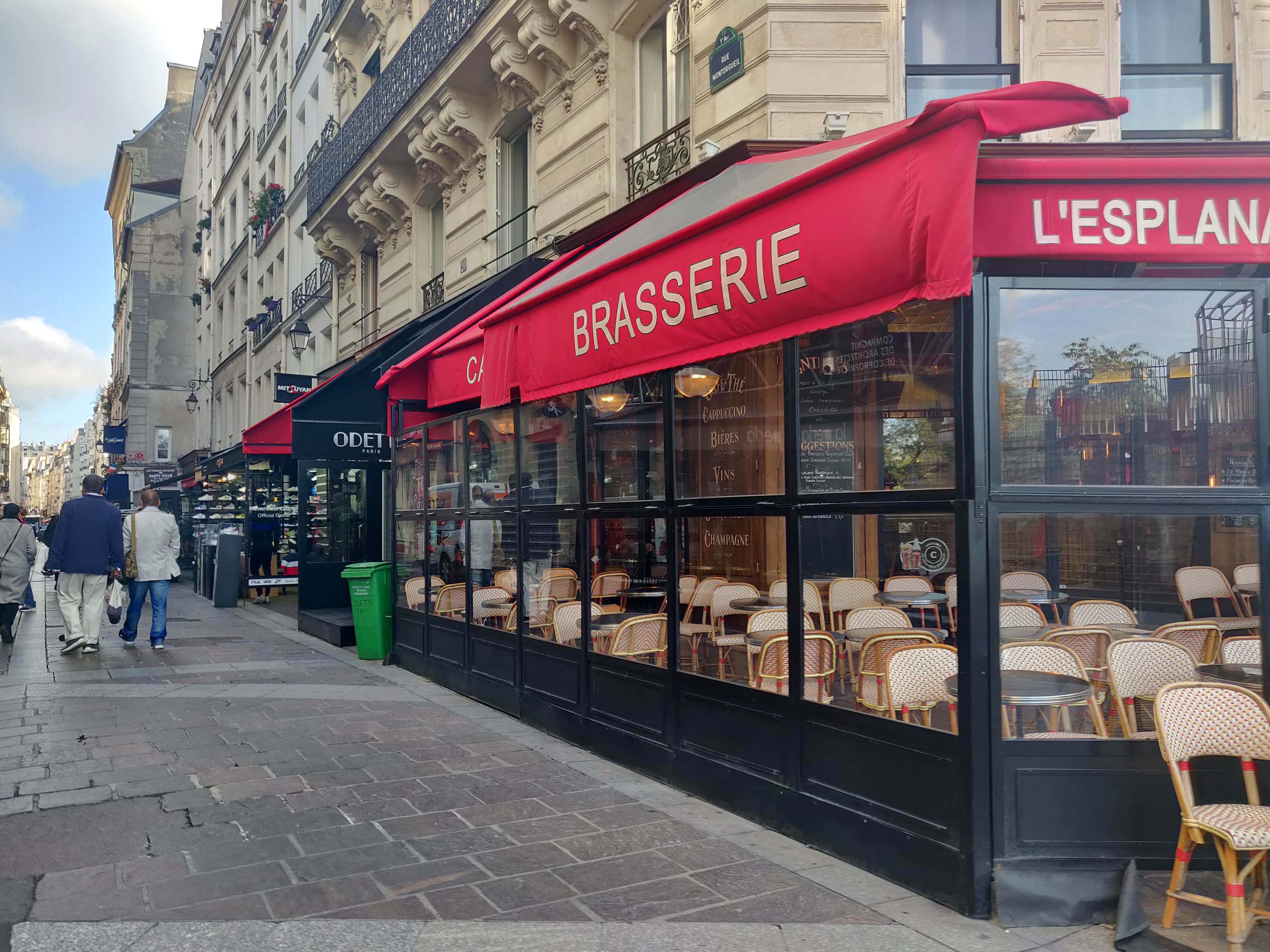 Rue Montorgueil location map